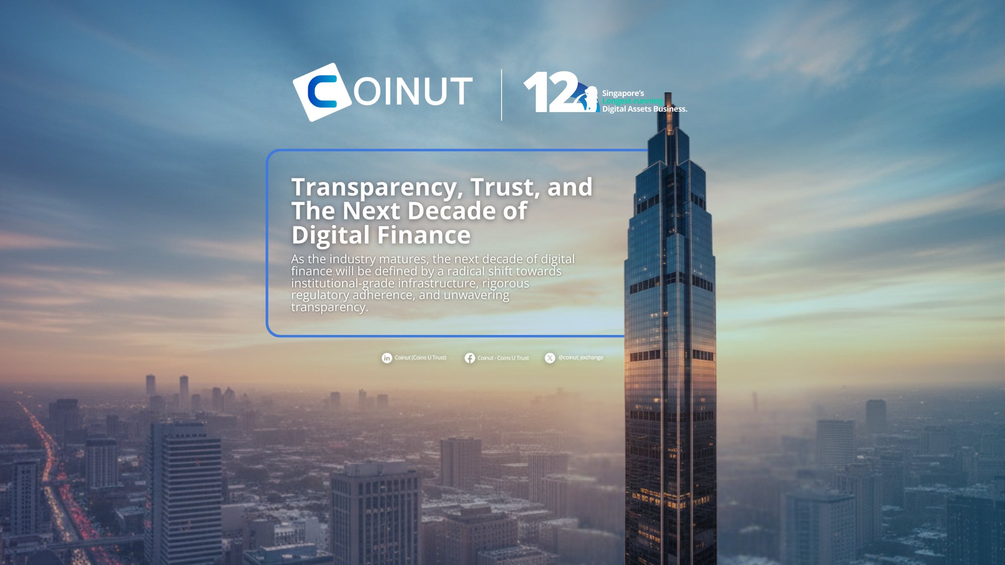 Transparency, Trust, and The Next Decade of Digital Finance
